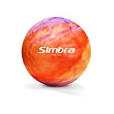 Simbra Official Field Hockey Indoor/Outdoor Practice Balls | Official Field Hockey Balls - Super Smooth Stickhandling & Shooting Training Smart Speed Street Hockey Ball (Multi-Color)